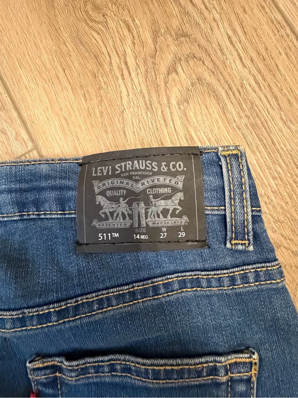 Levi's Men's Straight Jeans - Medium Blue Wash